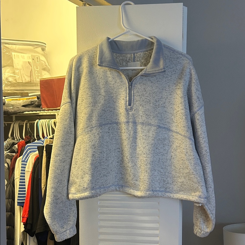Half zip sweater